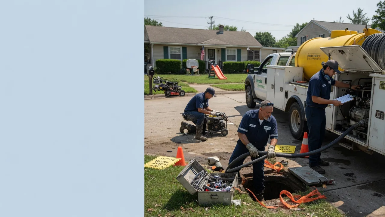 Septic Tank Pumping in Hometown, WV near me